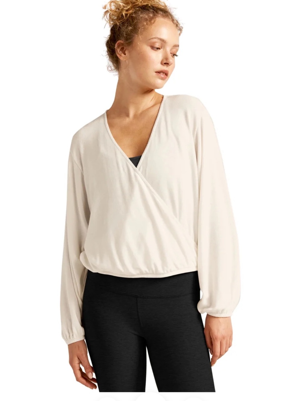 Beyond Yoga Wrapped Pullover